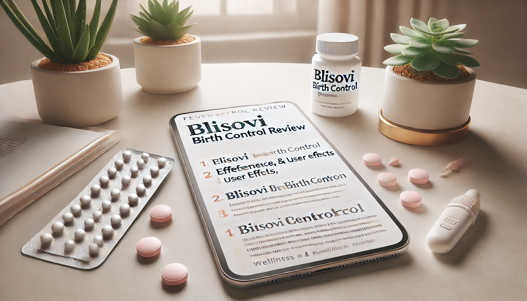 Blisovi Birth Control Review: Effectiveness, Side Effects, & User Experiences