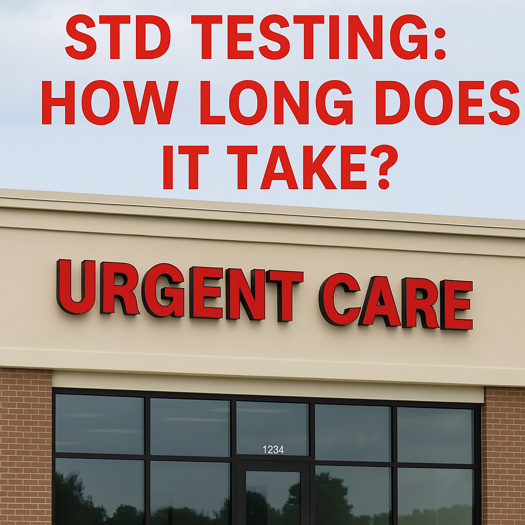 How Long Does STD Testing Take at Urgent Care?